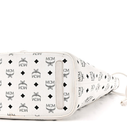 Visetos Medium Liz Reversible Shopper Tote White