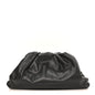 Smooth Butter Calf The Pouch Oversized Clutch Black