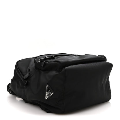 Tessuto Nylon Saffiano Day Backpack Black