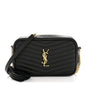 Grain De Poudre Matelasse Monogram Mini Lou Camera Bag Black