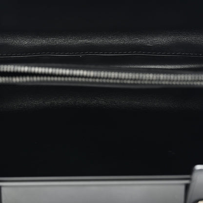 X RIMOWA Aluminum Personal Clutch On Strap Black