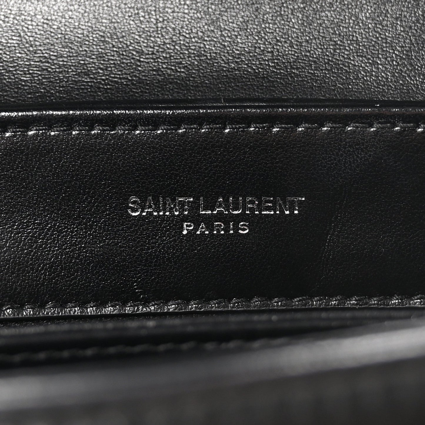 Calfskin Y Quilted Monogram Toy Loulou Crossbody Bag Black