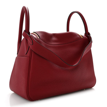 Taurillon Clemence Lindy 30 Rouge Grenat