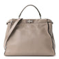 Cuoio Romano Selleria Large Peekaboo Iconic Satchel Corda