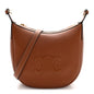 Supple Calfskin Small Triomphe Heloise Shoulder Bag Tan