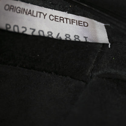 Grained Calfskin Intrecciato Mini Arco Tote Black