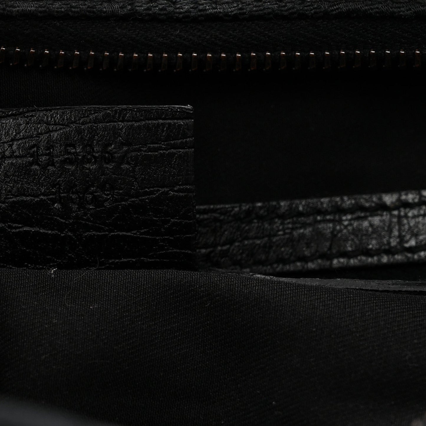 Monogram Medium Horsebit Chain Hobo Black
