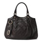 Guccissima Medium Sukey Tote Chocolate