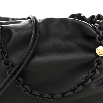 Mellow Nappa Large Donut Chain Flamenco Black