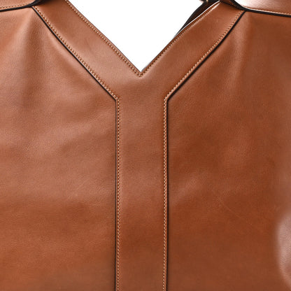Calfskin Y Tote Brick