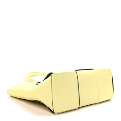 Nappa Maxi Intrecciato Small Arco Tote Lemon