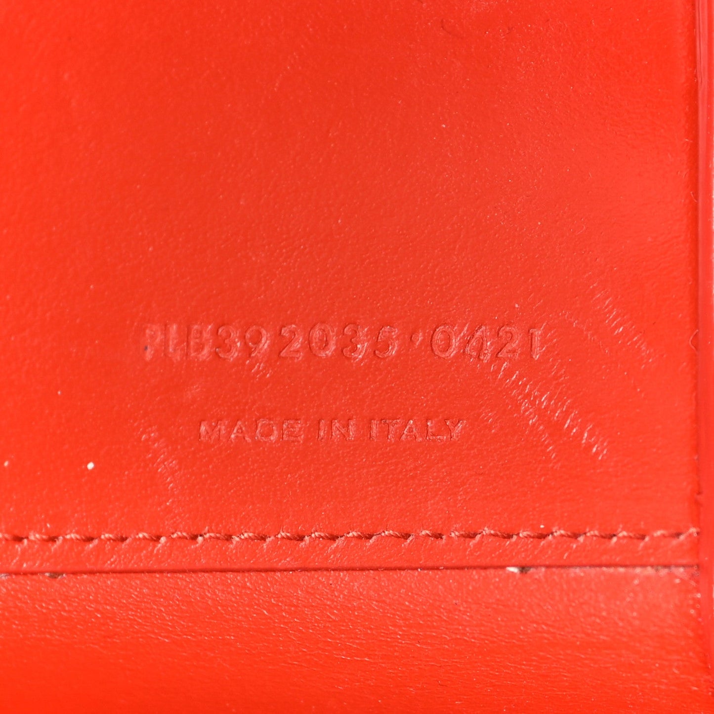 Grain de Poudre Nano Sac De Jour Red Orange