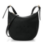 Supple Calfskin Cuir Triomphe Small Heloise Shoulder Bag Black