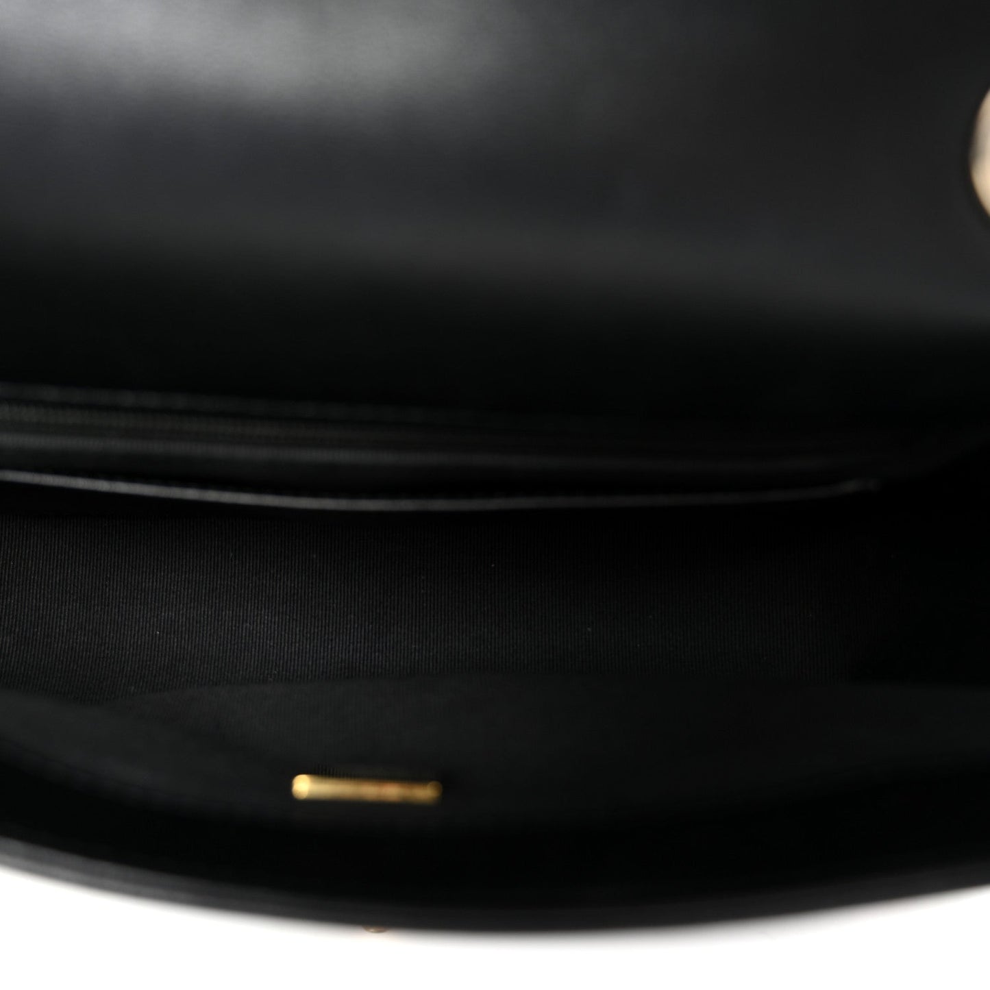 Lambskin Quilted Bicolor Flap Black Beige