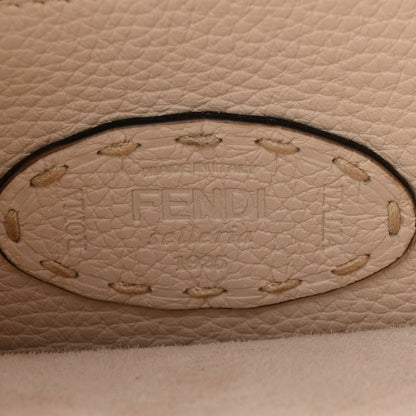 Cuoio Roma Sellerissima Nappa Sintetica Tape Stitch Small Peekaboo I SEE U Satchel Camelia