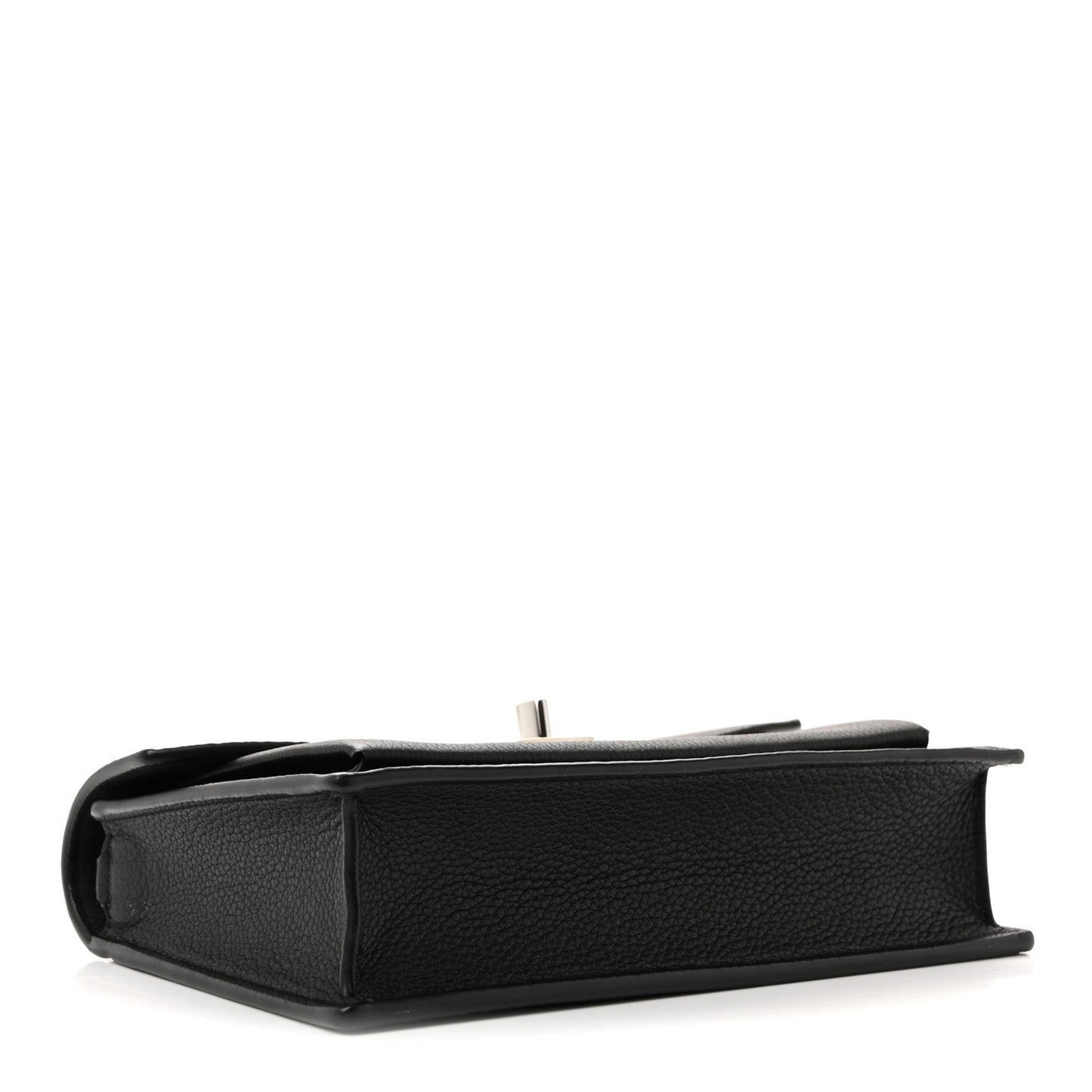 Soft Calfskin My Lockme Chain Pochette Black