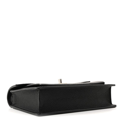 Soft Calfskin My Lockme Chain Pochette Black