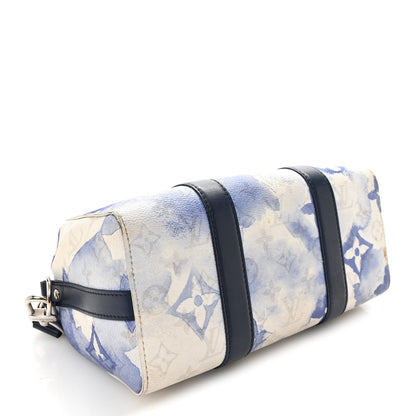 Monogram Watercolor Keepall XS Blue