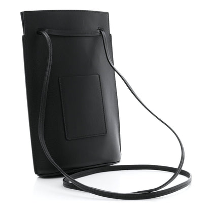 Smooth Calfskin Dice Pocket Black