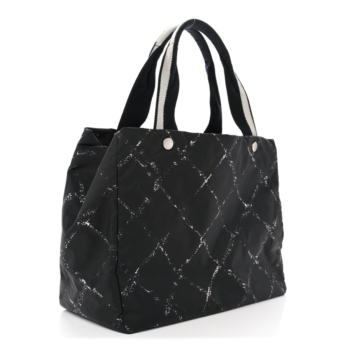 Nylon Travel Toiletry Tote Black