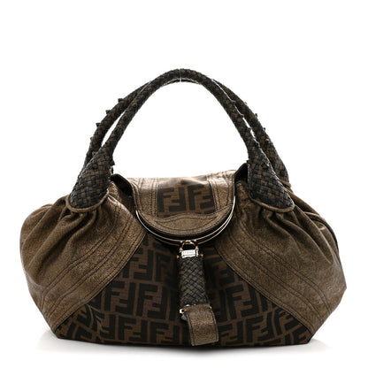 Zucca Goatskin Spy Tobacco Bronzo