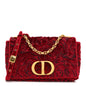 Velvet Rose Medium Caro Bag Rouge