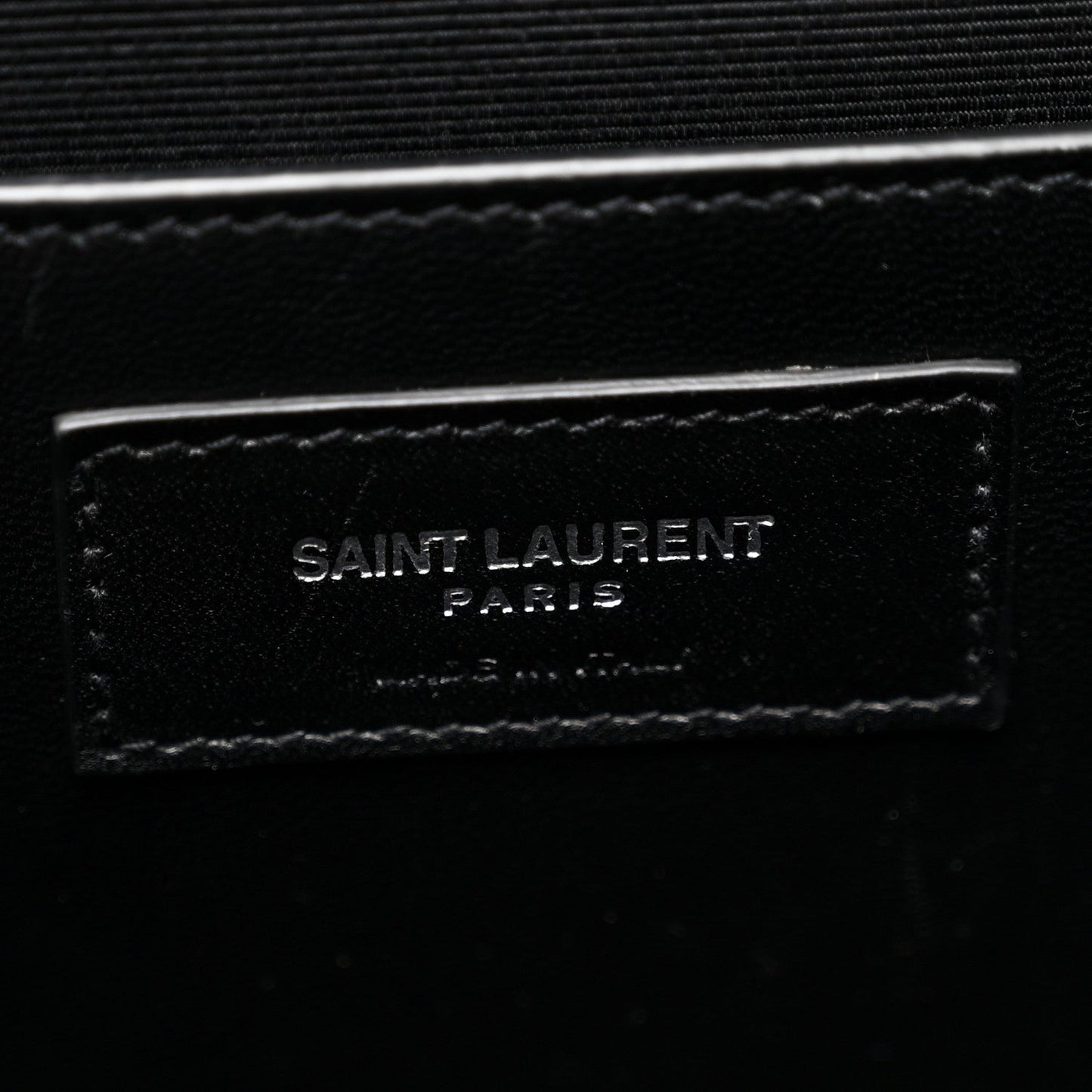 Grain De Poudre Large Classic Monogram Kate Satchel Black