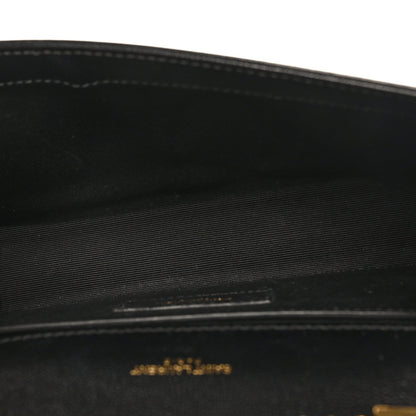 Grain De Poudre Small Monogram Kate Satchel Black