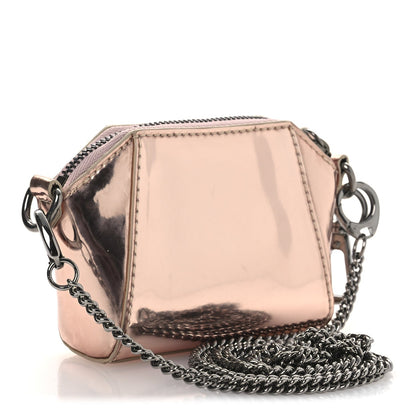 Metallic Baby Antigona Light Pink