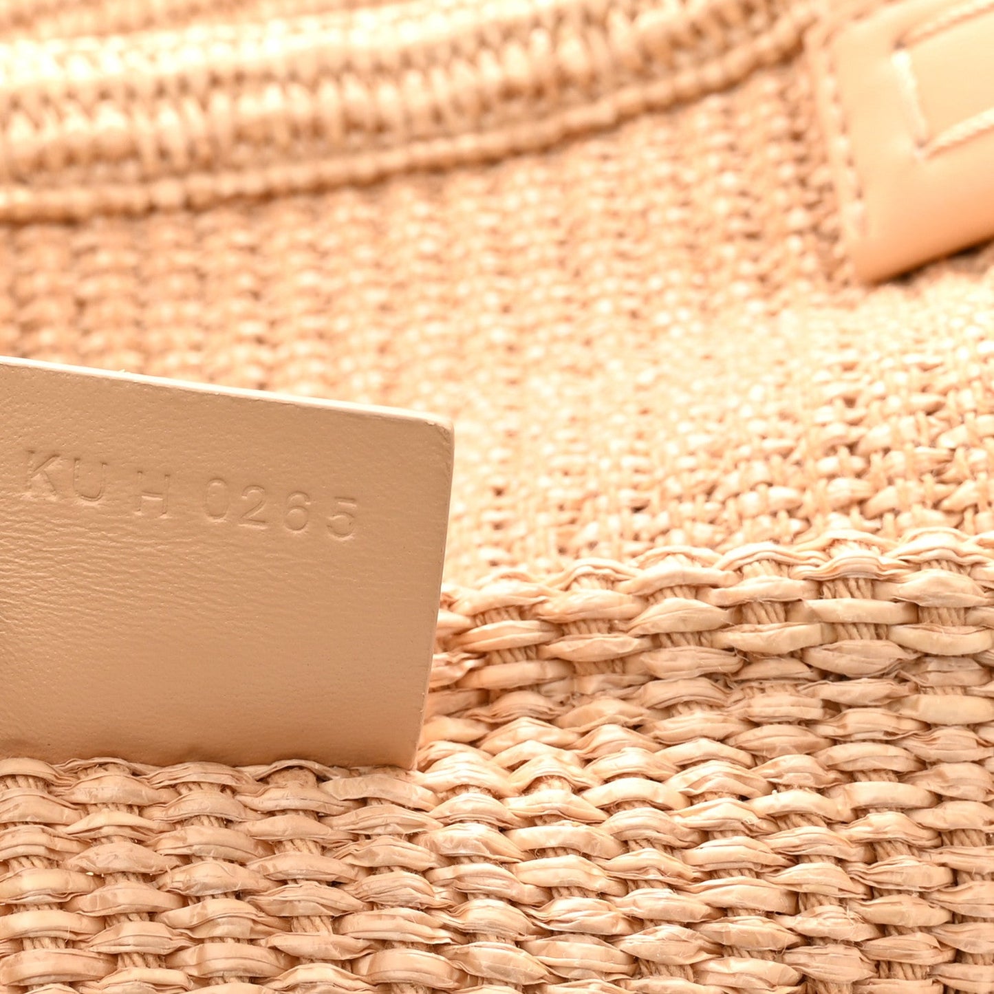 Raffia Large G Shopping Tote Natural