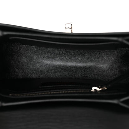 Vitello Loveblade Embellished Chain Flap Bag Black Multicolor