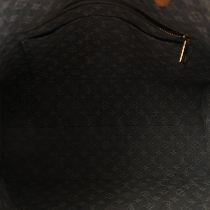 Monogram Denim Onthego MM Washed Grey