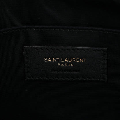 Calfskin Matelasse Monogram Lou Camera Bag Black