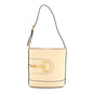 Arabella Calfskin Horsebit 73 Mini Bucket Bag White