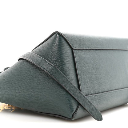 Grained Calfskin Micro Belt Bag Amazone