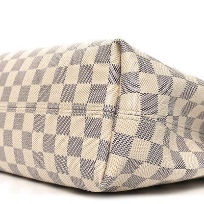 Damier Azur Graceful PM Rose Ballerine