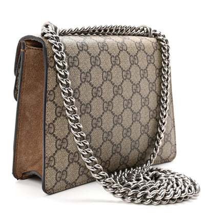 GG Supreme Monogram Mini Dionysus Shoulder Bag Taupe