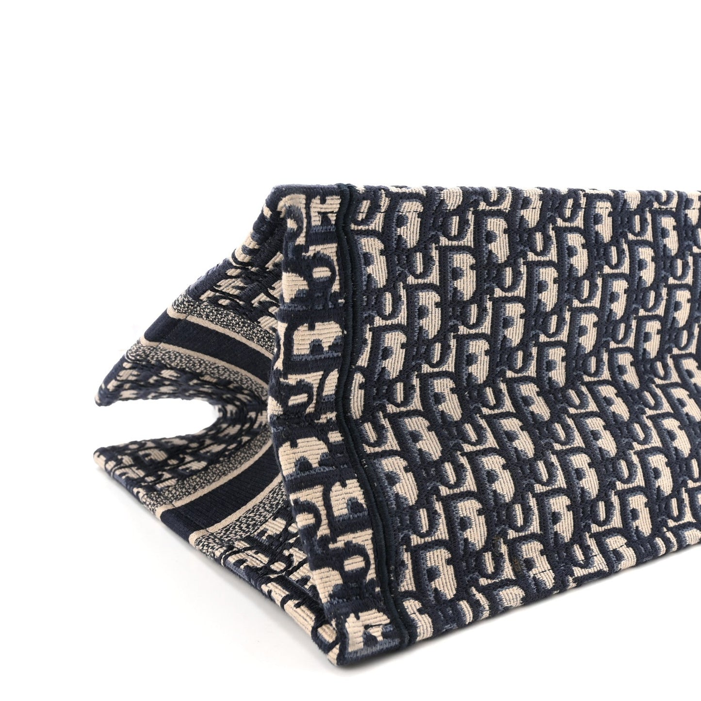 Oblique Medium Book Tote Blue Multicolor