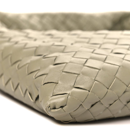 Calfskin Intrecciato Small Hop Travertine