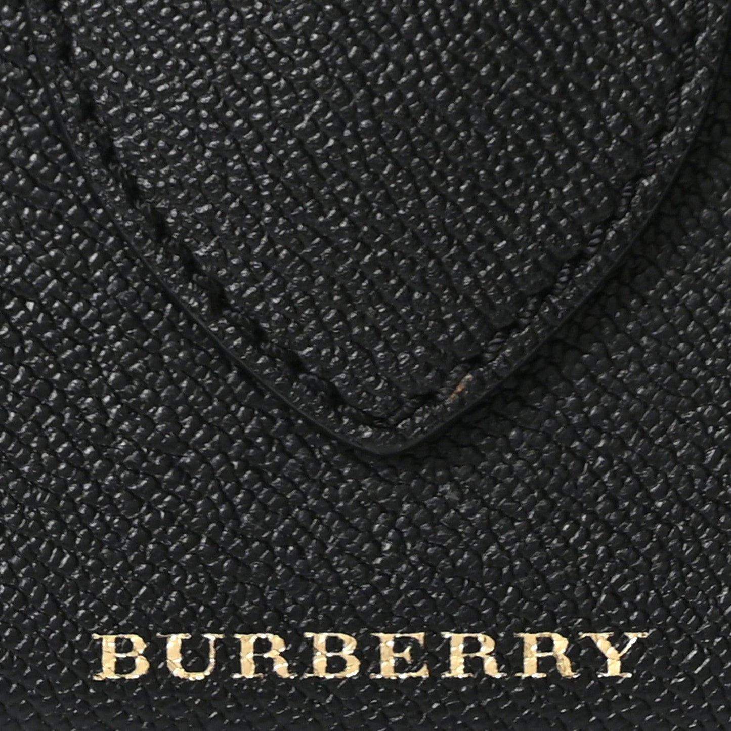 Soft Grain Calfskin Small Buckle Tote Black
