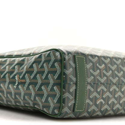 Goyardine Voltaire III Tote Green