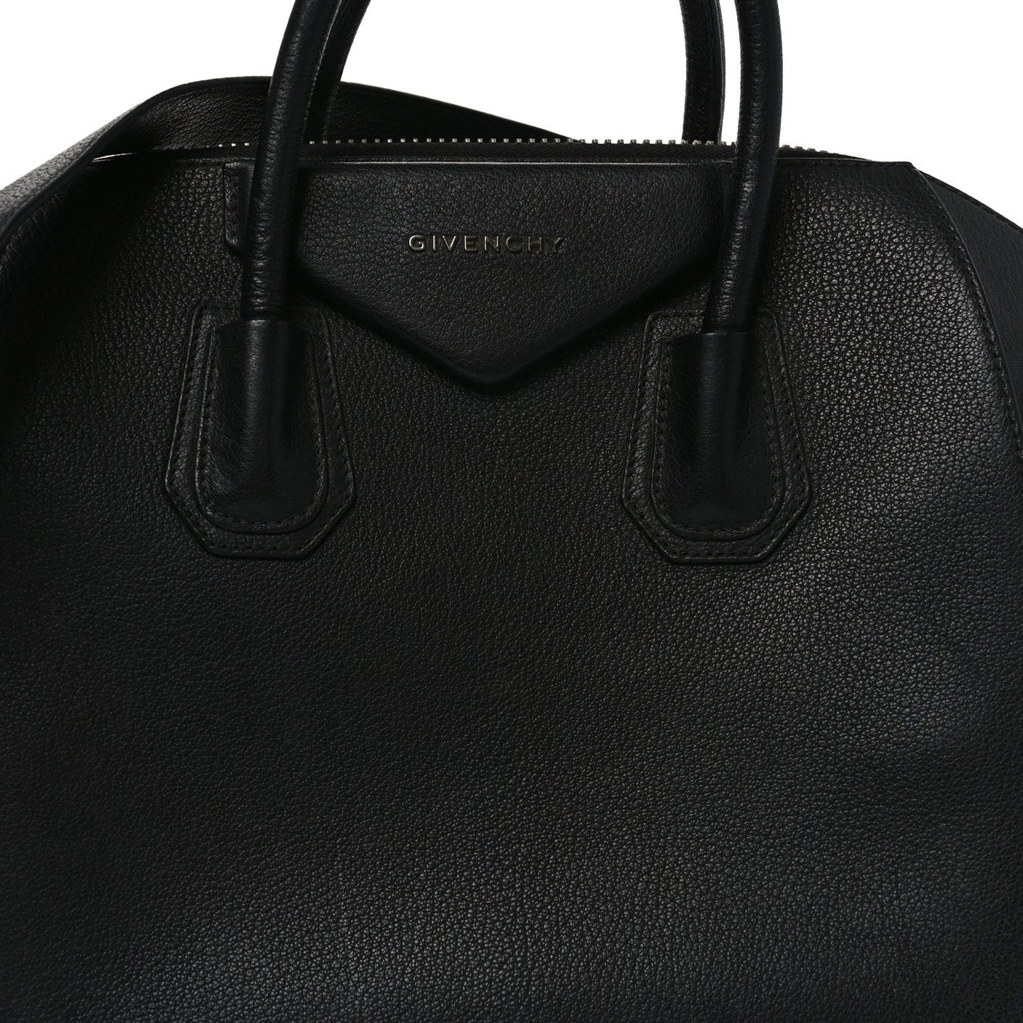 Sugar Goatskin Medium Antigona Black