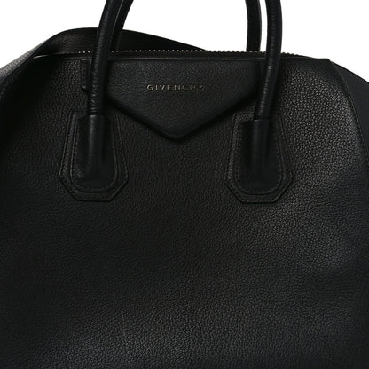 Sugar Goatskin Medium Antigona Black