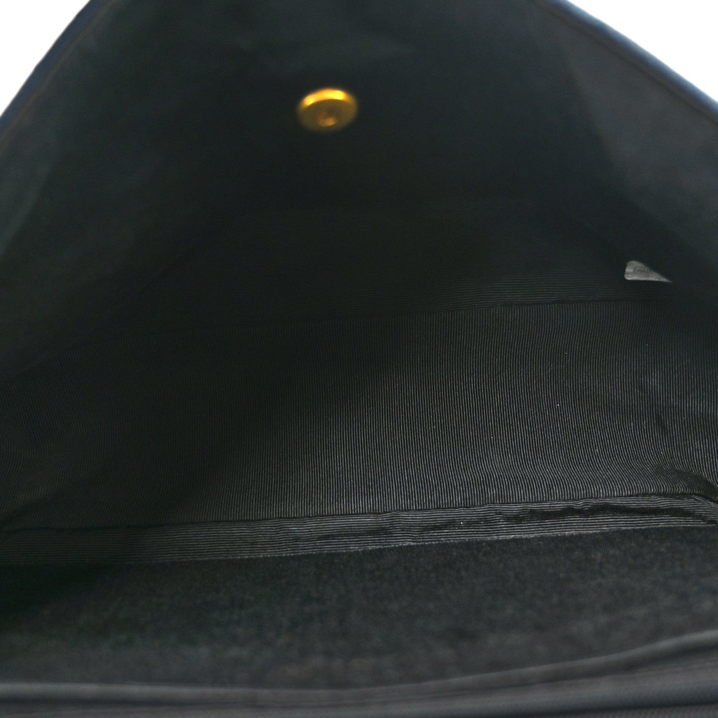 Frayed Denim Quilted Flap Blue