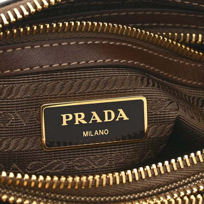 Jacquard Logo Flat Crossbody Bag Corda Bruciato
