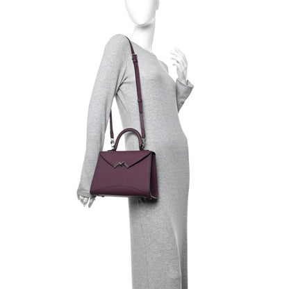 Carat Calfskin Gabrielle PM Eggplant