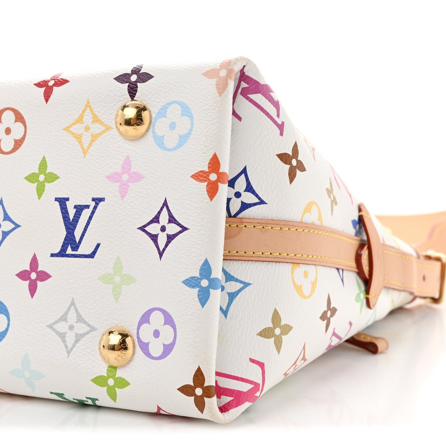 LV X TM Monogram Multicolor CarryAll PM White
