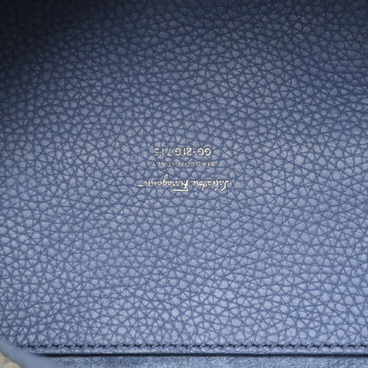 Calfskin Tote Blue