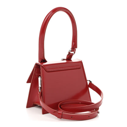 Glazed Calfskin Le Chiquito Boucle Moyen Red