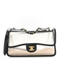 Lambskin PVC Medium Sand By The Sea Flap Black
